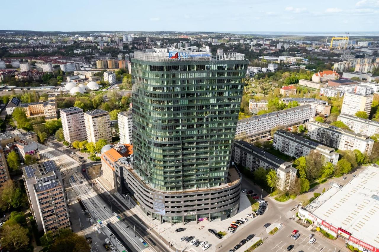 Hanza Tower Gold Щецин Экстерьер фото