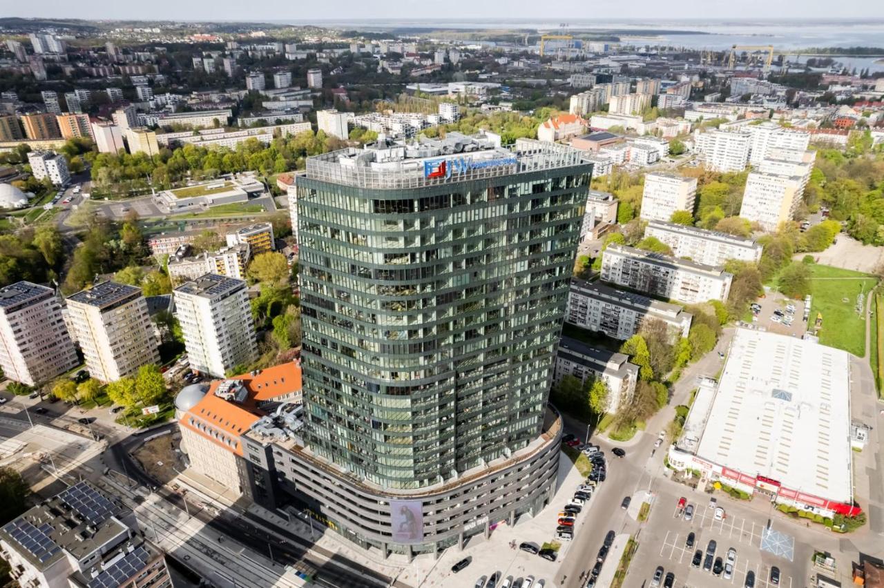 Hanza Tower Gold Щецин Экстерьер фото